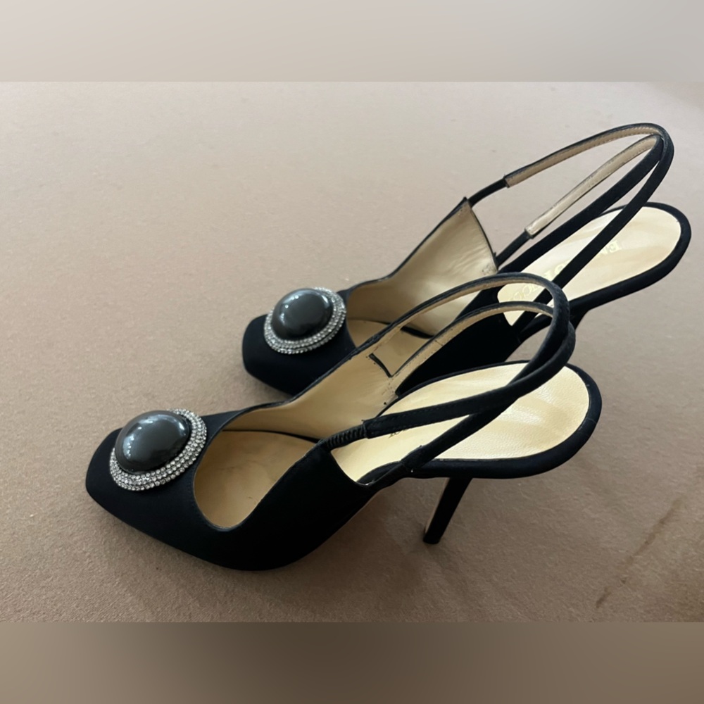 Pucci Elegant Black Slingback Heels